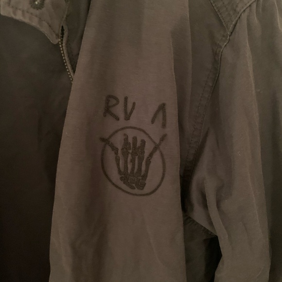 RVCA black jacket / windbreaker - Picture 3 of 4